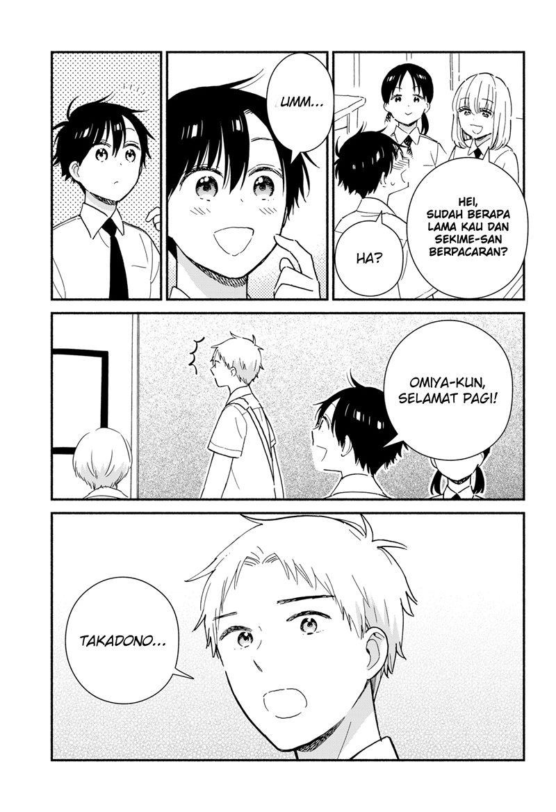 Sekimen Shinaide Sekime-san (Serialization) Chapter 30 - halaman 4
