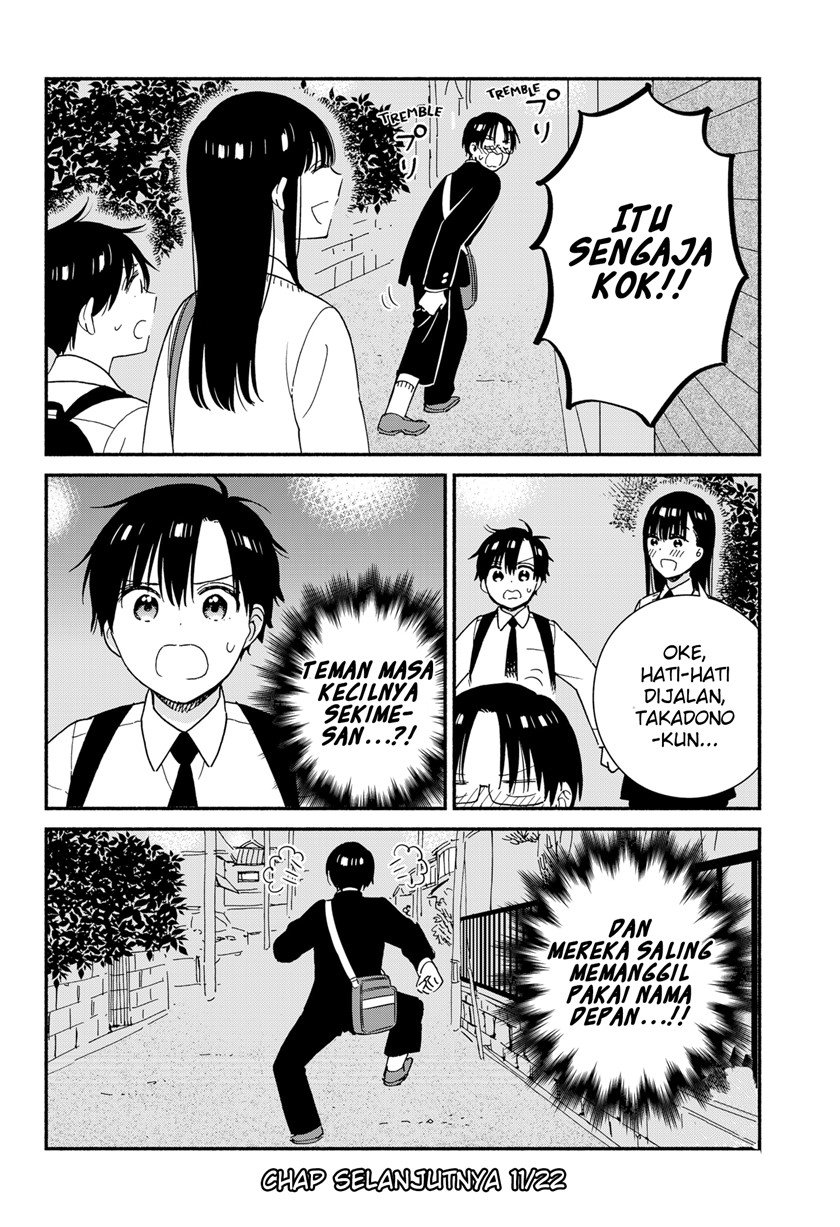 Sekimen Shinaide Sekime-san (Serialization) Chapter 31 - halaman 13