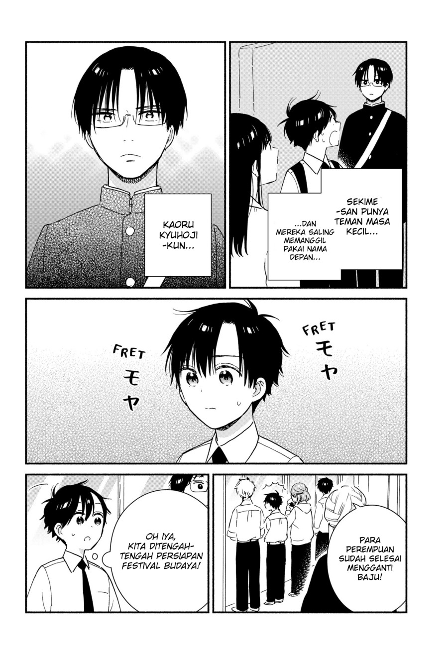 Sekimen Shinaide Sekime-san (Serialization) Chapter 32 - halaman 3