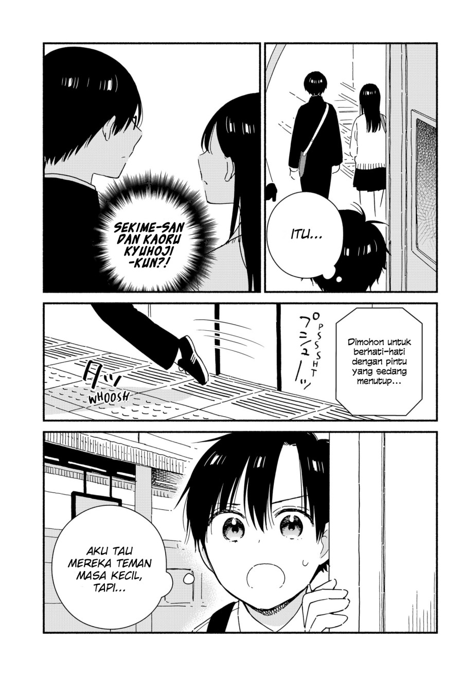 Sekimen Shinaide Sekime-san (Serialization) Chapter 33 - halaman 14