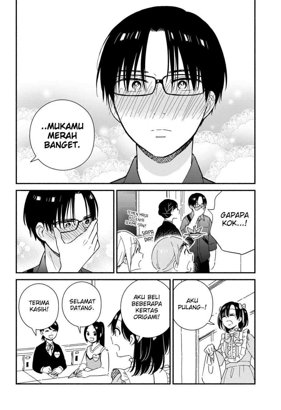 Sekimen Shinaide Sekime-san (Serialization) Chapter 33 - halaman 9