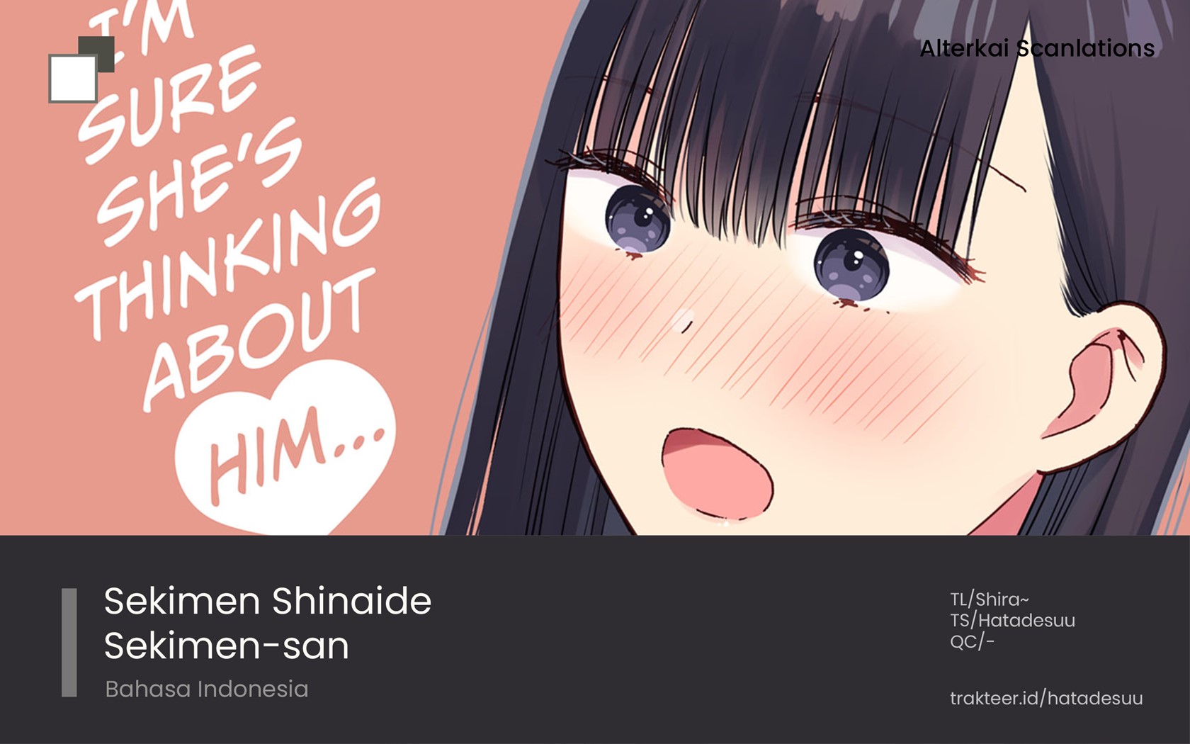 Sekimen Shinaide Sekime-san (Serialization) Chapter 34 - halaman 1