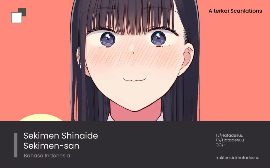 Sekimen Shinaide Sekime-san (Serialization) Chapter 35 - halaman 1