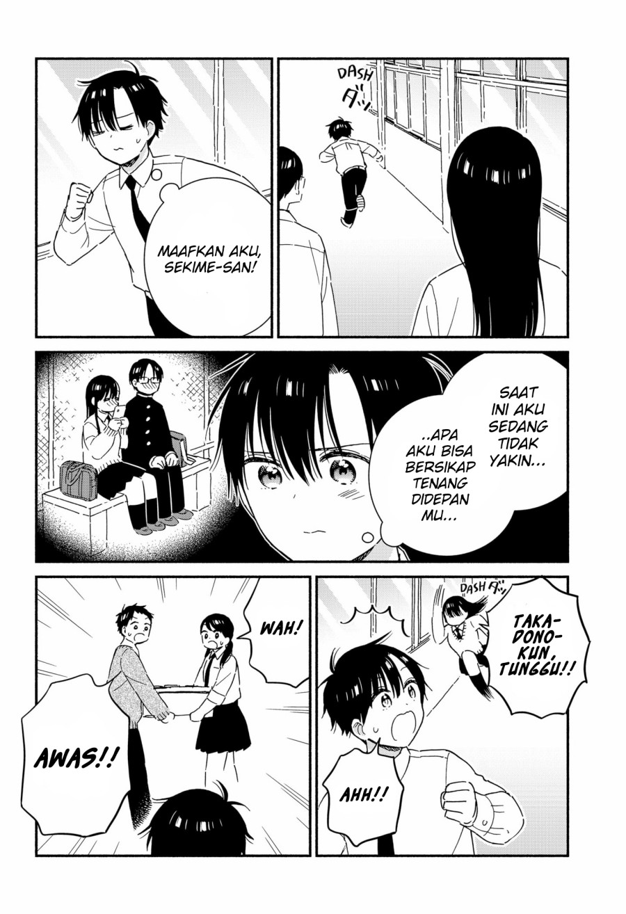 Sekimen Shinaide Sekime-san (Serialization) Chapter 35 - halaman 7