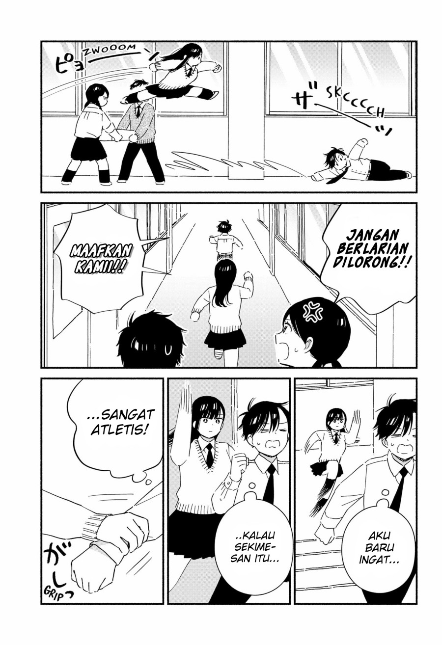 Sekimen Shinaide Sekime-san (Serialization) Chapter 35 - halaman 8