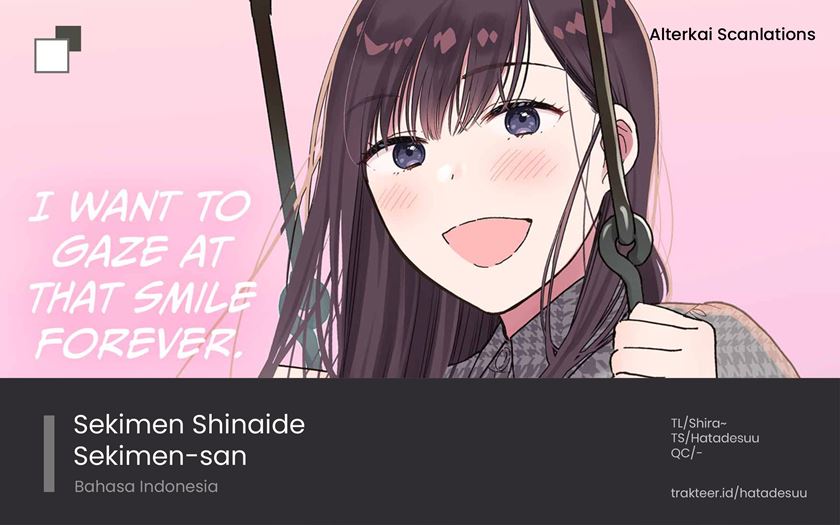 Sekimen Shinaide Sekime-san (Serialization) Chapter 36 - halaman 1