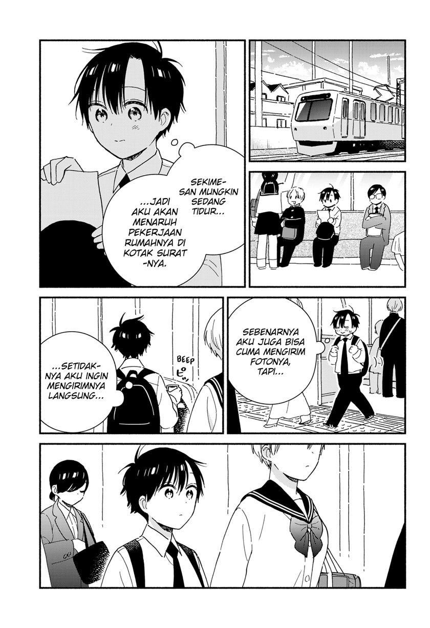Sekimen Shinaide Sekime-san (Serialization) Chapter 37 - halaman 4