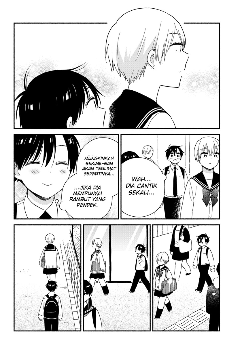 Sekimen Shinaide Sekime-san (Serialization) Chapter 37 - halaman 5