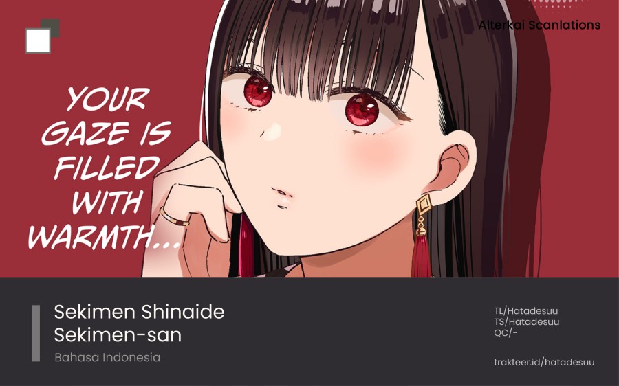 Sekimen Shinaide Sekime-san (Serialization) Chapter 39 - halaman 1