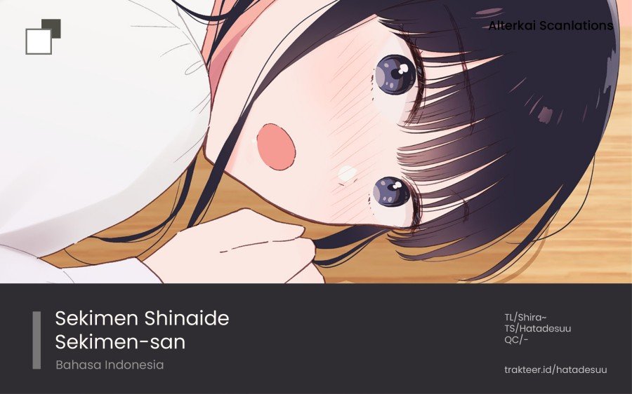 Sekimen Shinaide Sekime-san (Serialization) Chapter 41 - halaman 1