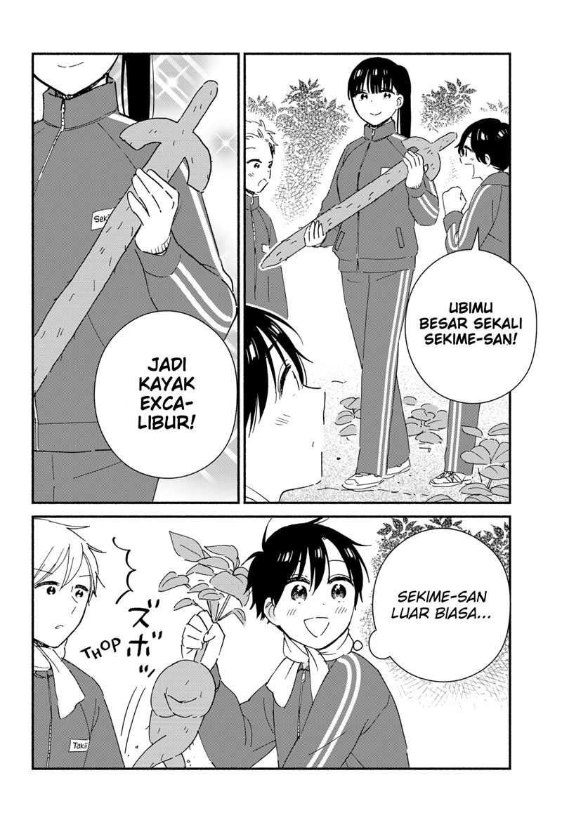 Sekimen Shinaide Sekime-san (Serialization) Chapter 42 - halaman 5