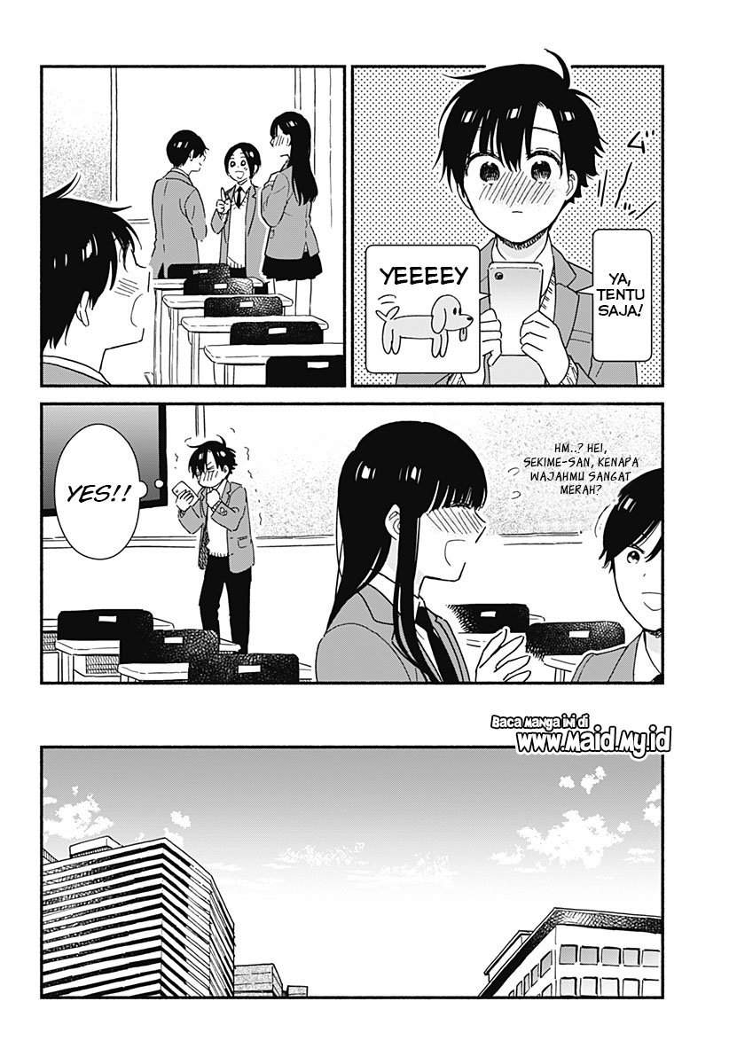 Sekimen Shinaide Sekime-san (Serialization) Chapter 5 - halaman 10