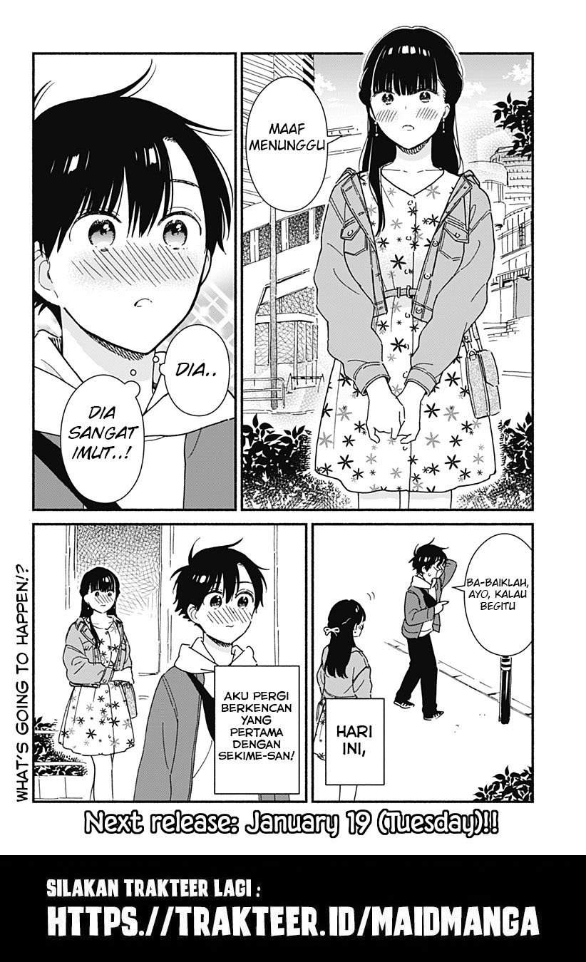 Sekimen Shinaide Sekime-san (Serialization) Chapter 5 - halaman 12