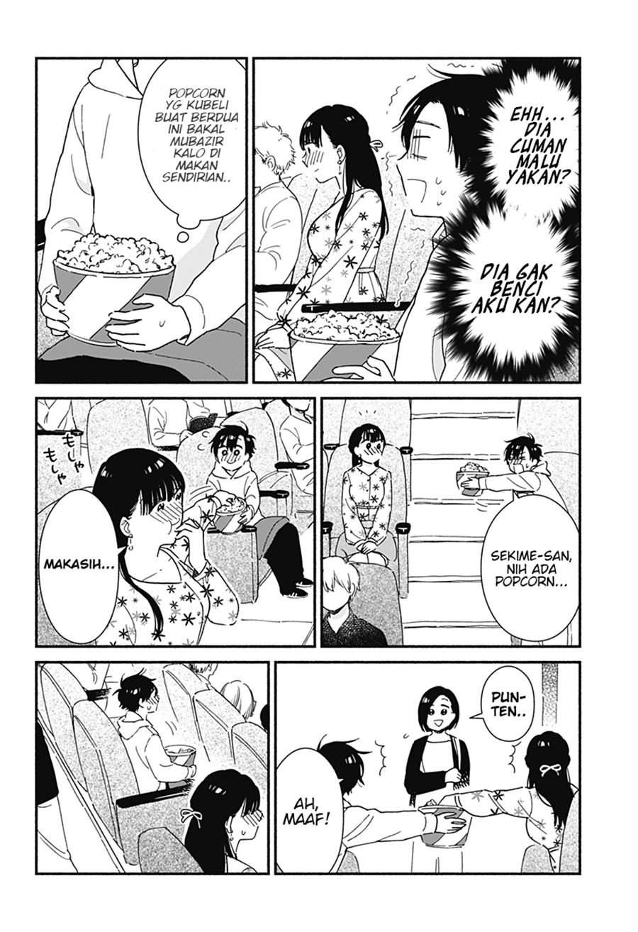 Sekimen Shinaide Sekime-san (Serialization) Chapter 6 - halaman 5