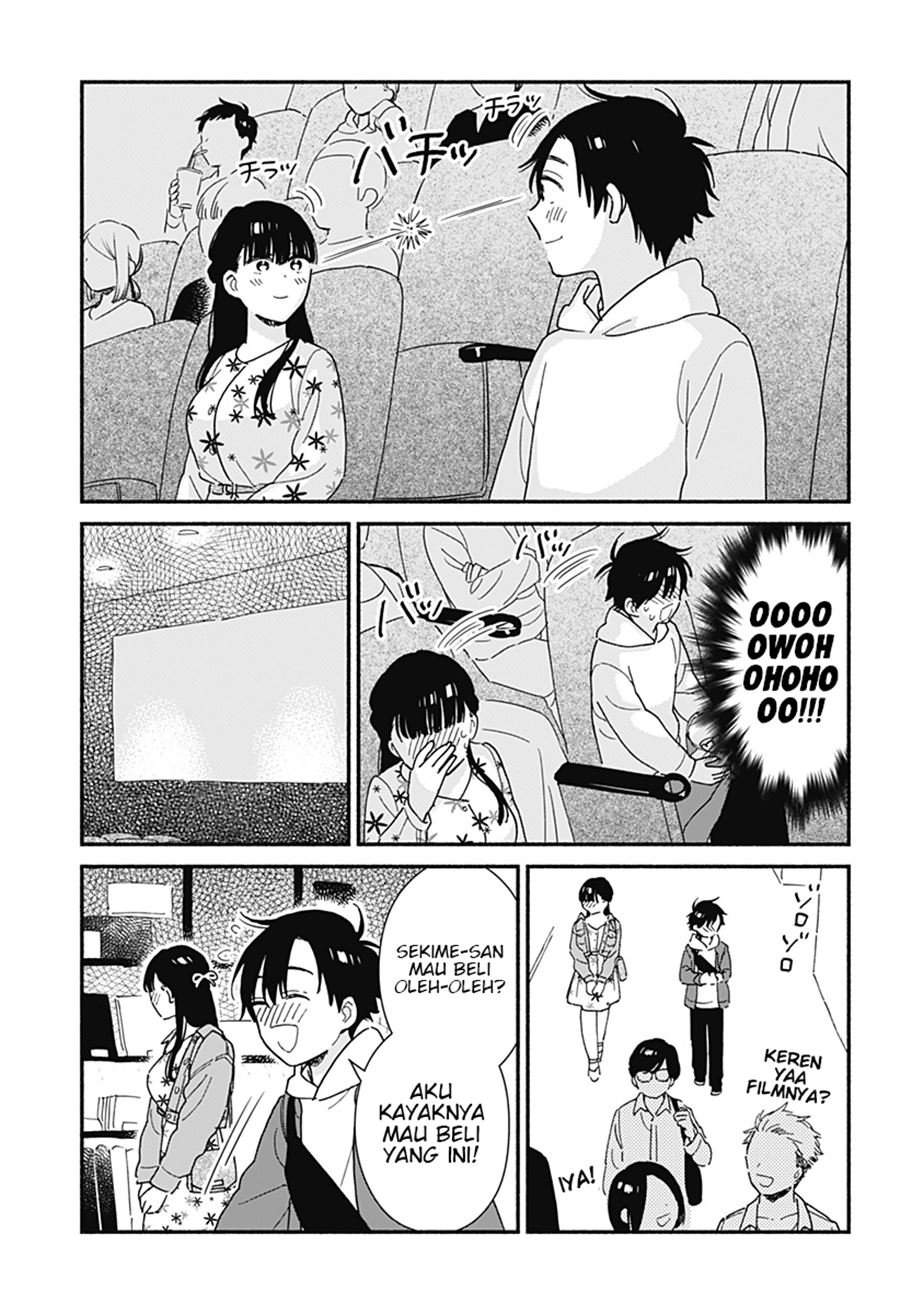 Sekimen Shinaide Sekime-san (Serialization) Chapter 6 - halaman 8