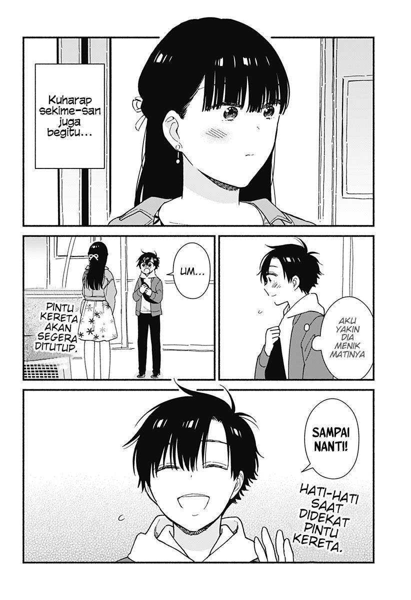 Sekimen Shinaide Sekime-san (Serialization) Chapter 7 - halaman 4