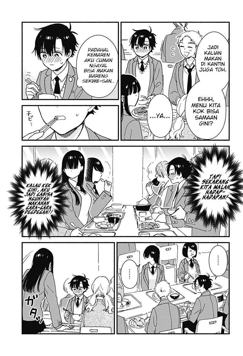 Sekimen Shinaide Sekime-san (Serialization) Chapter 8 - halaman 10