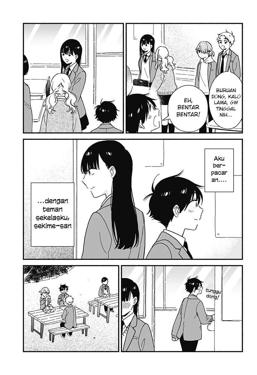 Sekimen Shinaide Sekime-san (Serialization) Chapter 8 - halaman 4