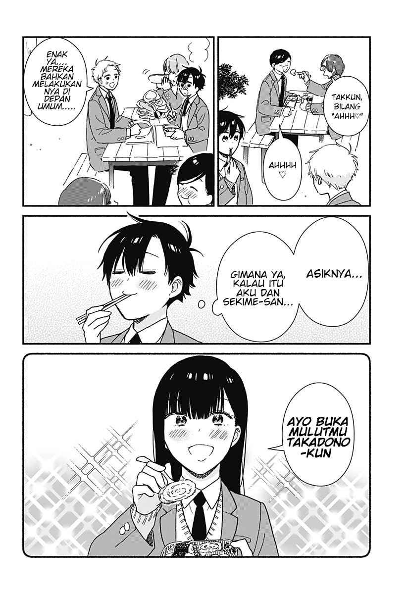 Sekimen Shinaide Sekime-san (Serialization) Chapter 8 - halaman 5