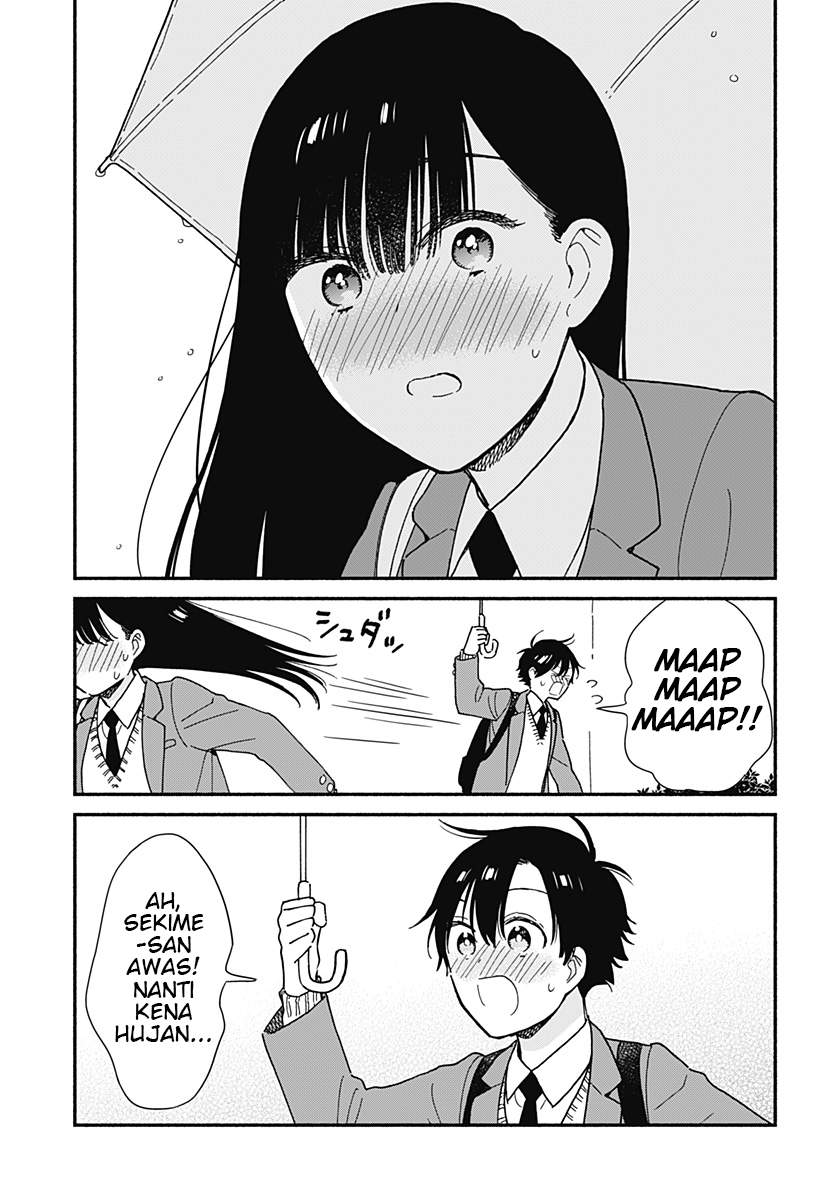 Sekimen Shinaide Sekime-san (Serialization) Chapter 9 - halaman 12