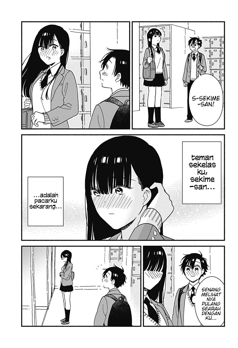 Sekimen Shinaide Sekime-san (Serialization) Chapter 9 - halaman 4