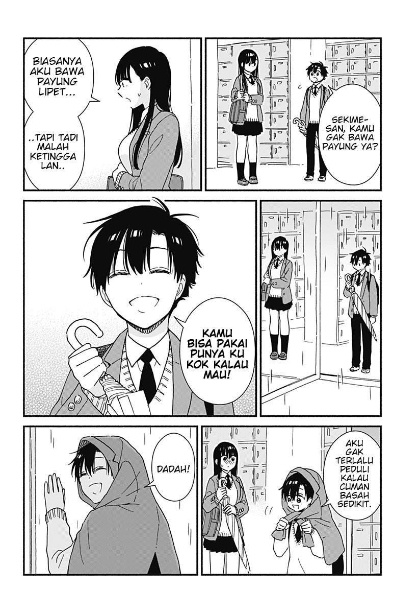 Sekimen Shinaide Sekime-san (Serialization) Chapter 9 - halaman 5