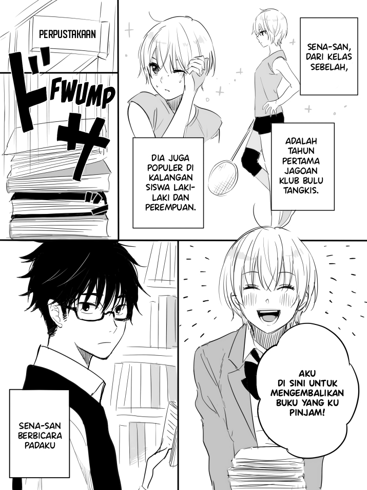 Sena-san Can't Hold It in Chapter 0 - halaman 1