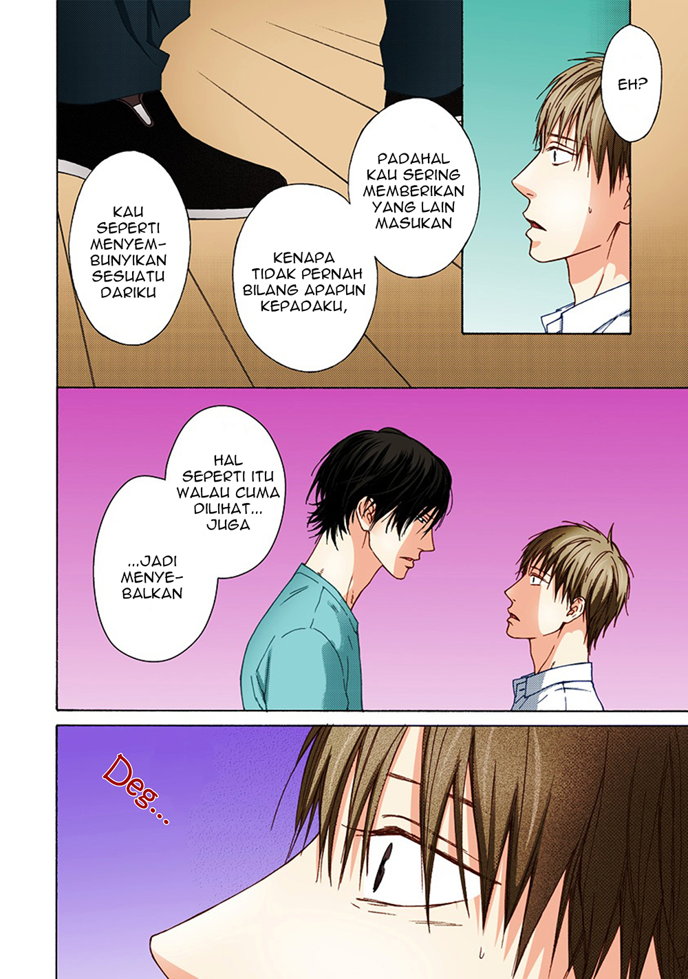 Senaka no Netsu Chapter 0 - halaman 21