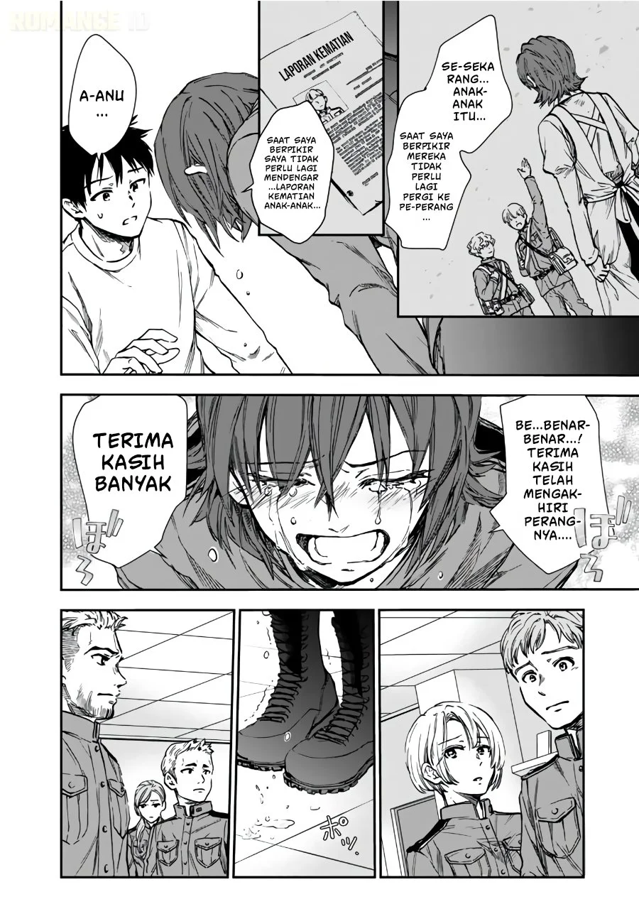 Senchi kara Kaettekita Takashi-kun. Futsuu ni Koukou Seikatsu wo Okuritai Chapter 1 - halaman 14
