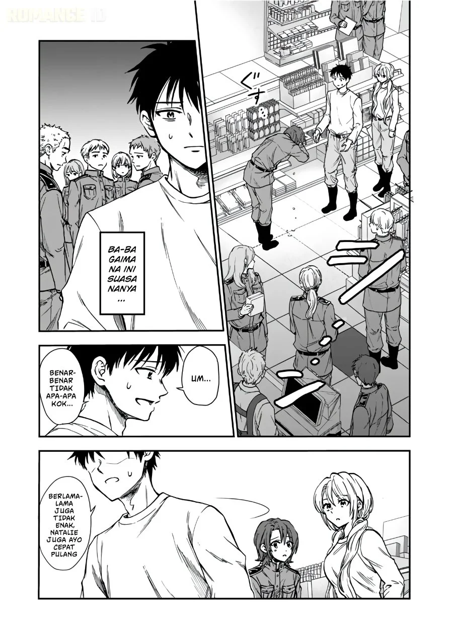 Senchi kara Kaettekita Takashi-kun. Futsuu ni Koukou Seikatsu wo Okuritai Chapter 1 - halaman 15