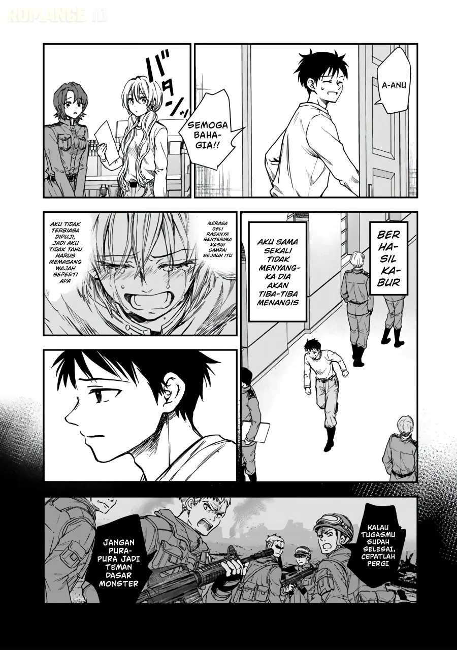 Senchi kara Kaettekita Takashi-kun. Futsuu ni Koukou Seikatsu wo Okuritai Chapter 1 - halaman 16