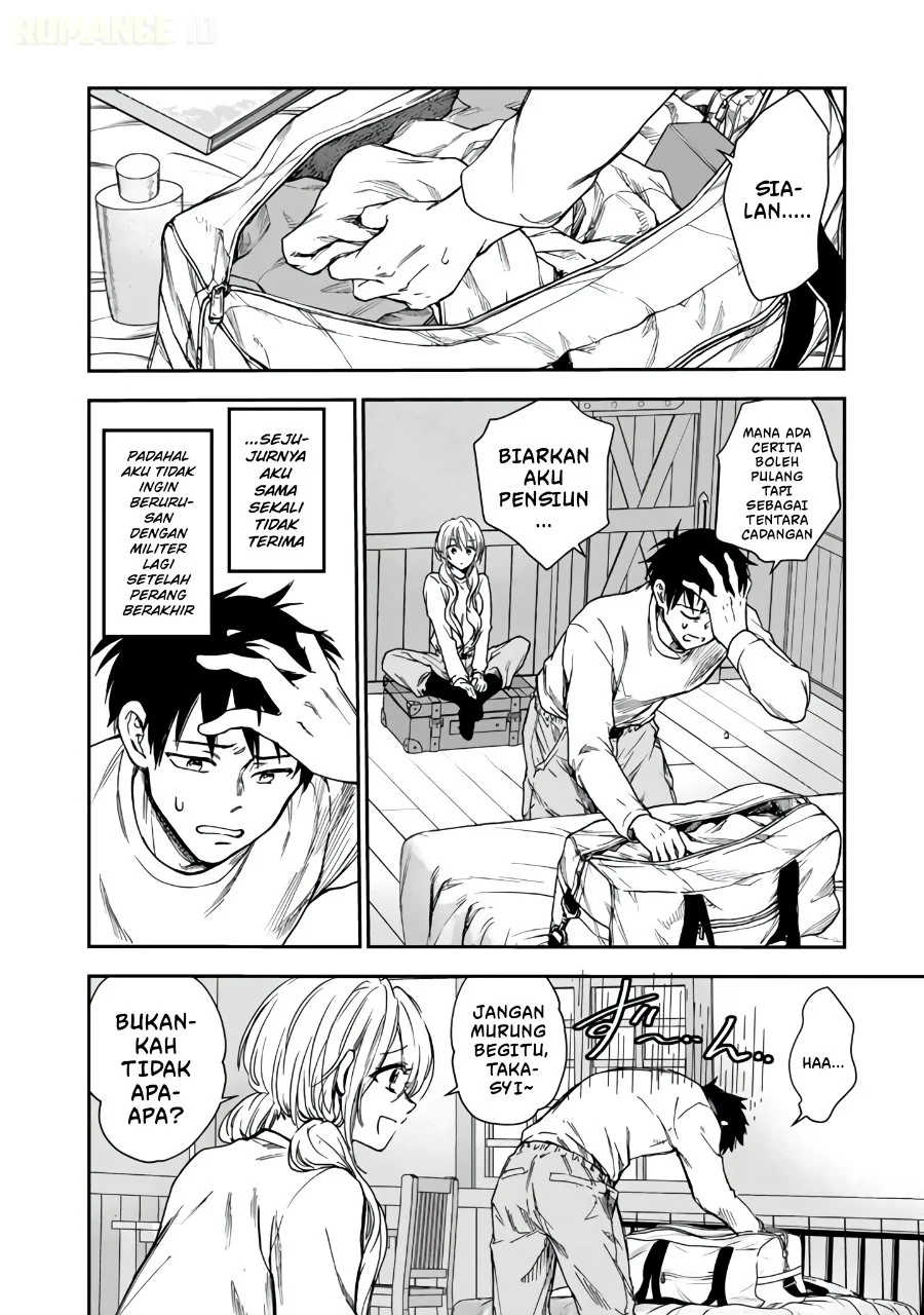 Senchi kara Kaettekita Takashi-kun. Futsuu ni Koukou Seikatsu wo Okuritai Chapter 1 - halaman 26