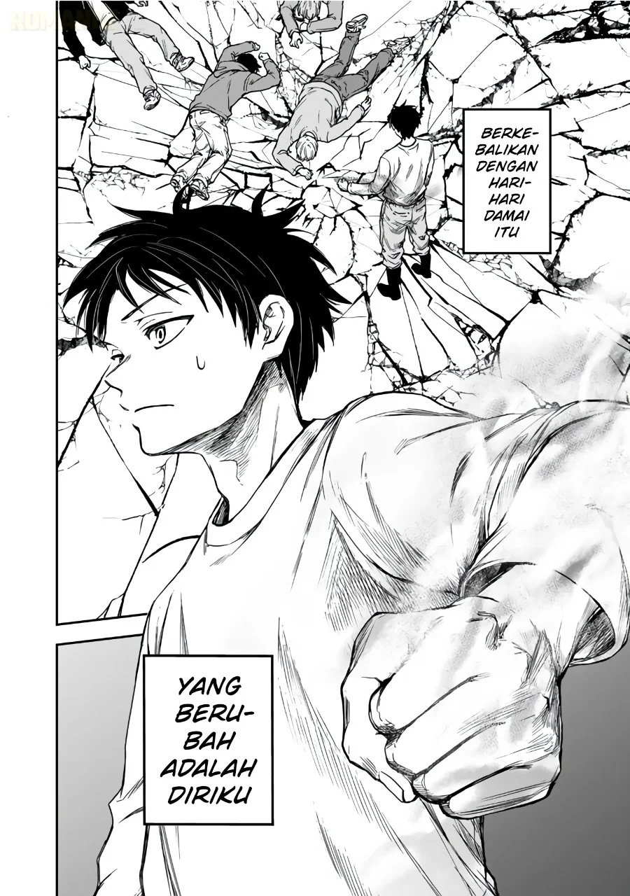 Senchi kara Kaettekita Takashi-kun. Futsuu ni Koukou Seikatsu wo Okuritai Chapter 1 - halaman 34