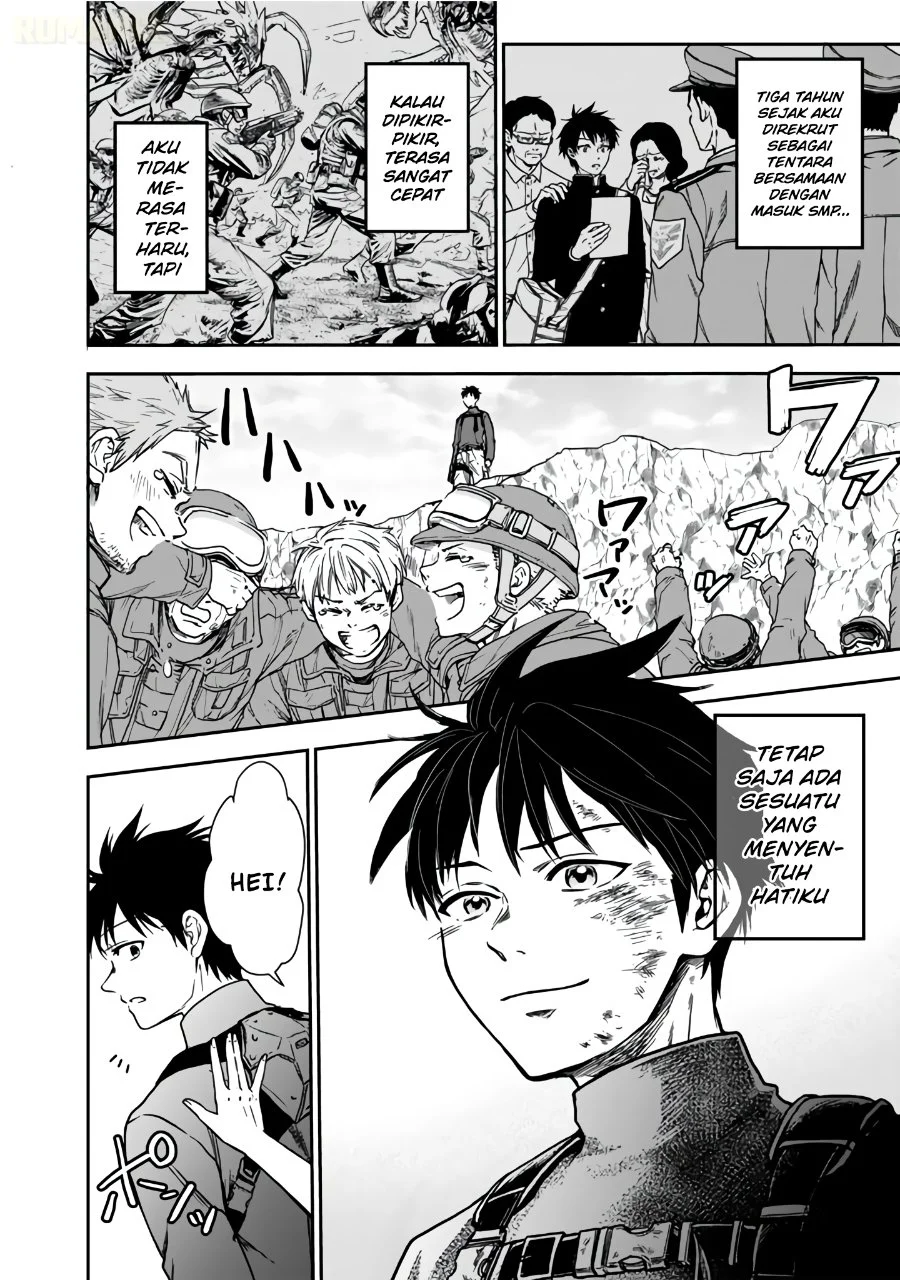 Senchi kara Kaettekita Takashi-kun. Futsuu ni Koukou Seikatsu wo Okuritai Chapter 1 - halaman 6