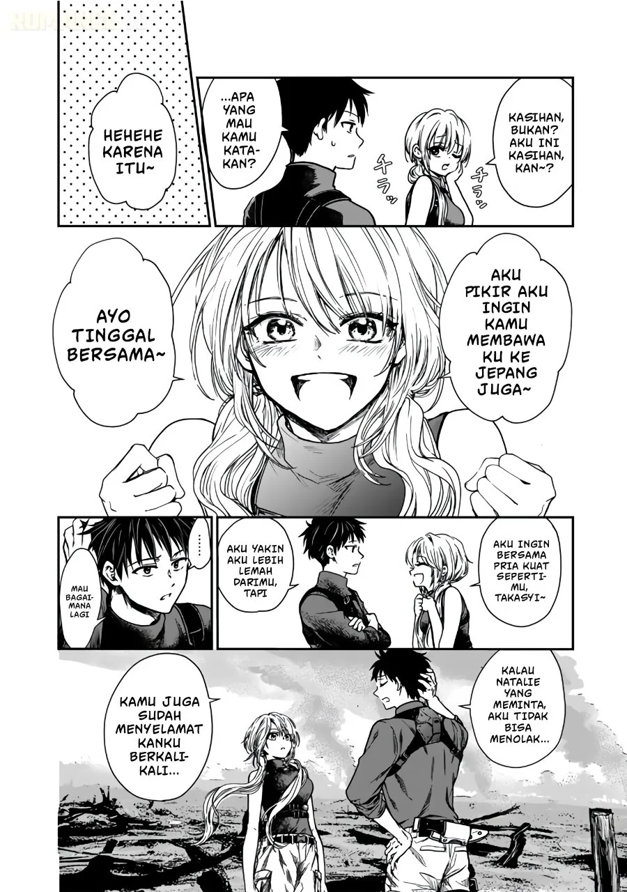 Senchi kara Kaettekita Takashi-kun. Futsuu ni Koukou Seikatsu wo Okuritai Chapter 1 - halaman 8