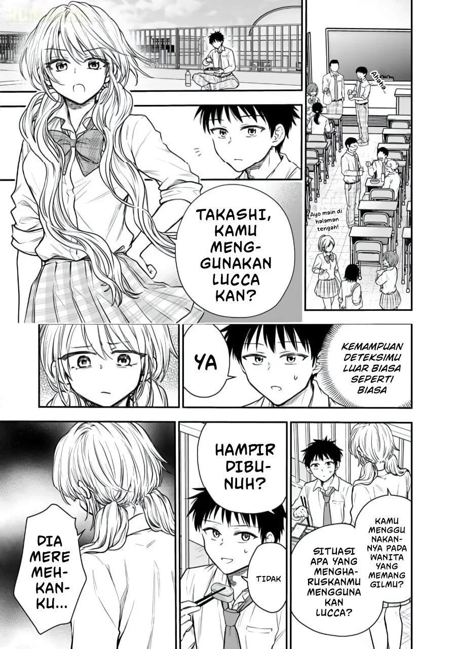 Senchi kara Kaettekita Takashi-kun. Futsuu ni Koukou Seikatsu wo Okuritai Chapter 12 - halaman 14