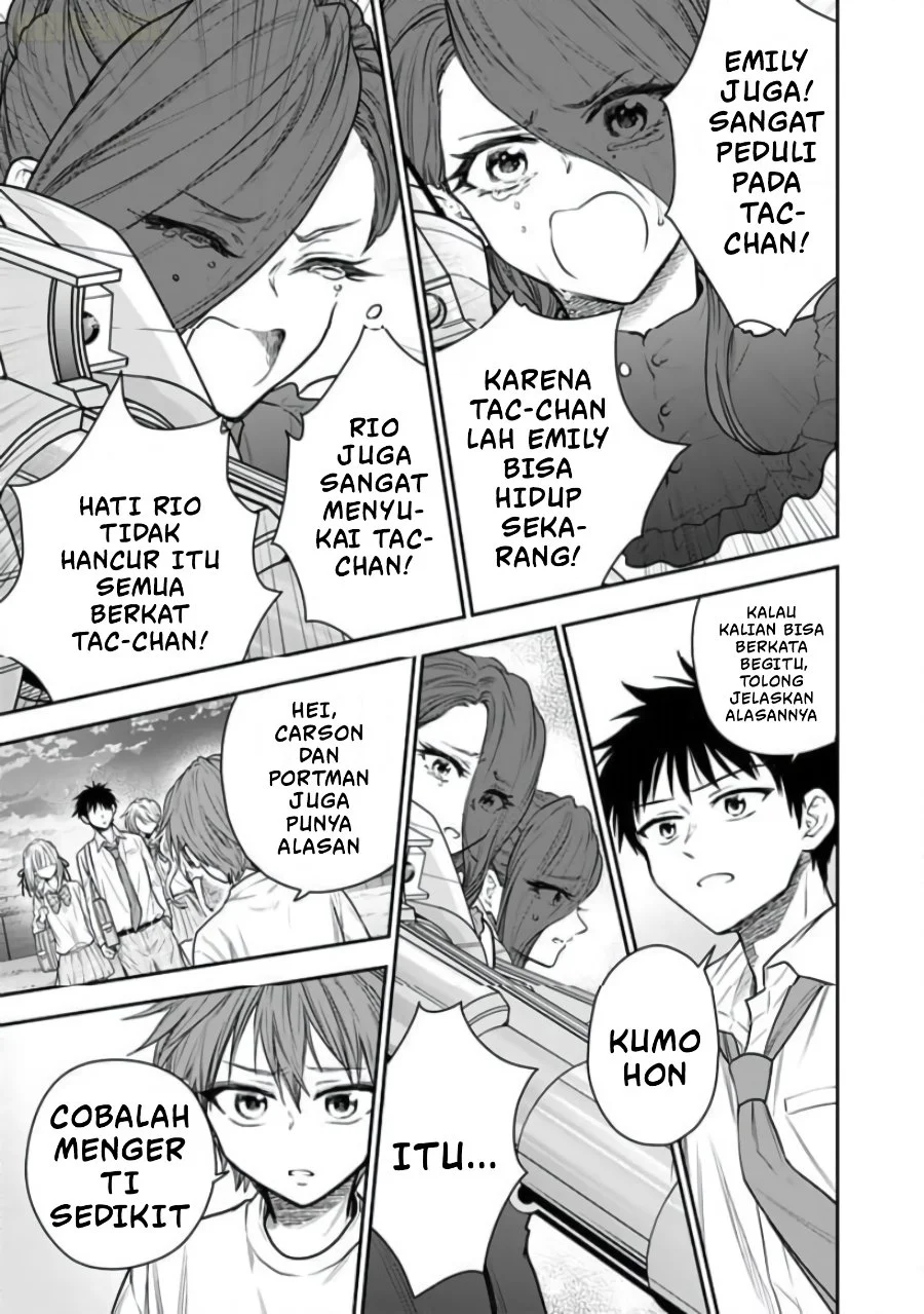 Senchi kara Kaettekita Takashi-kun. Futsuu ni Koukou Seikatsu wo Okuritai Chapter 14 - halaman 32