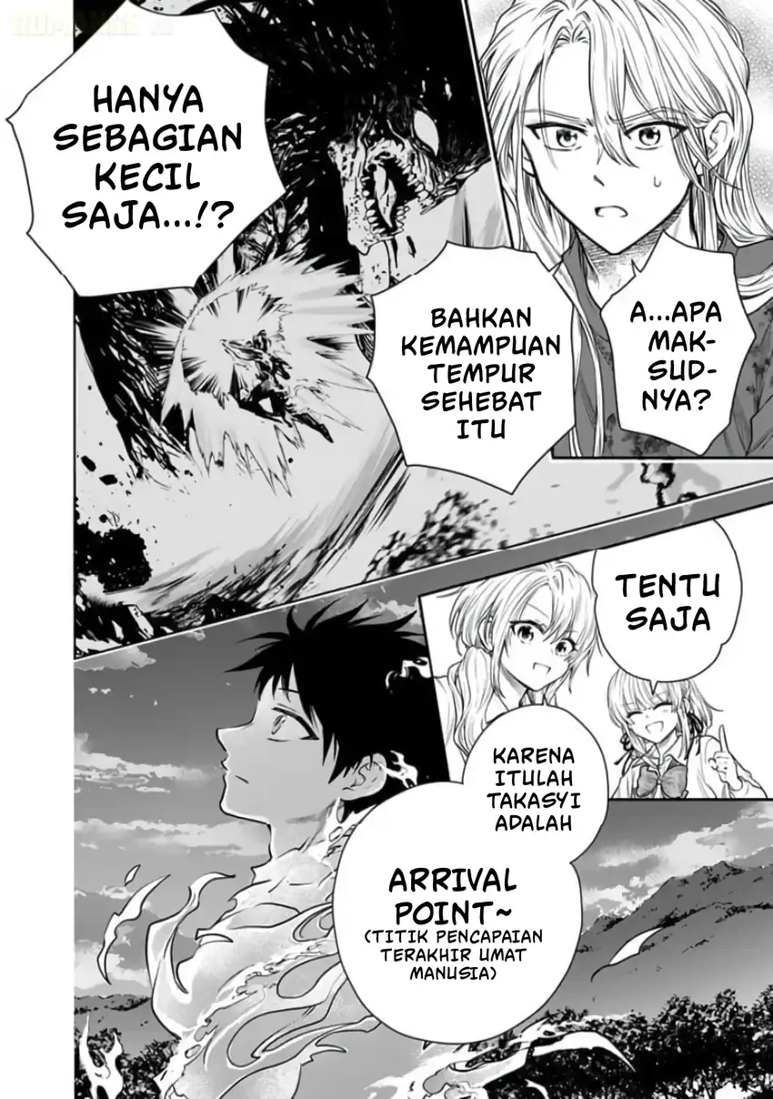Senchi kara Kaettekita Takashi-kun. Futsuu ni Koukou Seikatsu wo Okuritai Chapter 15 - halaman 17