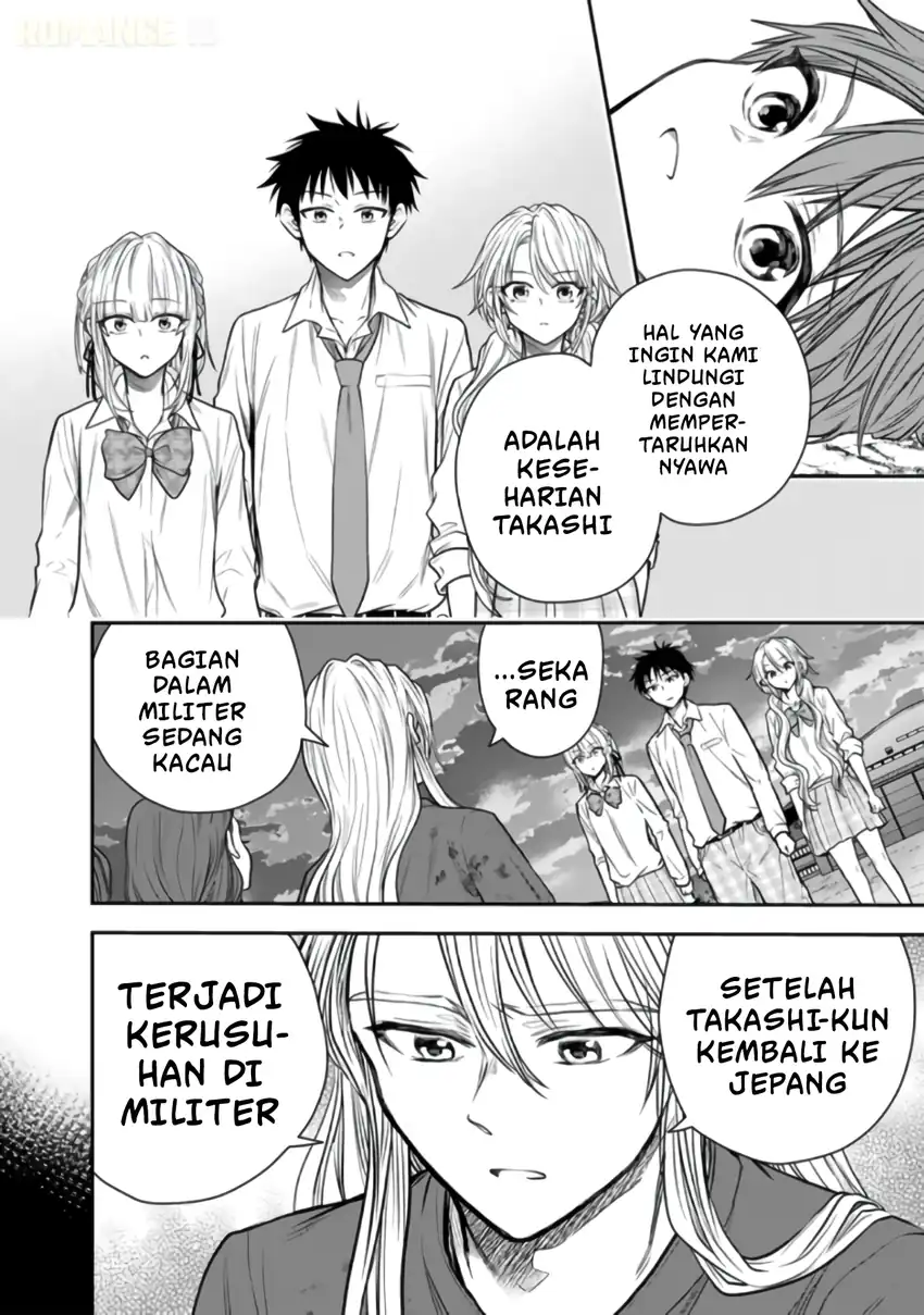 Senchi kara Kaettekita Takashi-kun. Futsuu ni Koukou Seikatsu wo Okuritai Chapter 15 - halaman 29