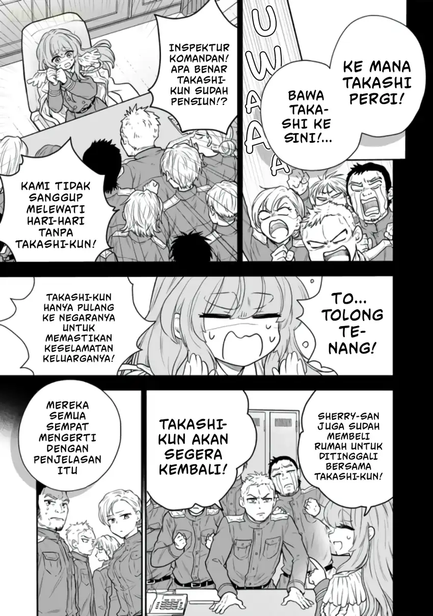 Senchi kara Kaettekita Takashi-kun. Futsuu ni Koukou Seikatsu wo Okuritai Chapter 15 - halaman 30