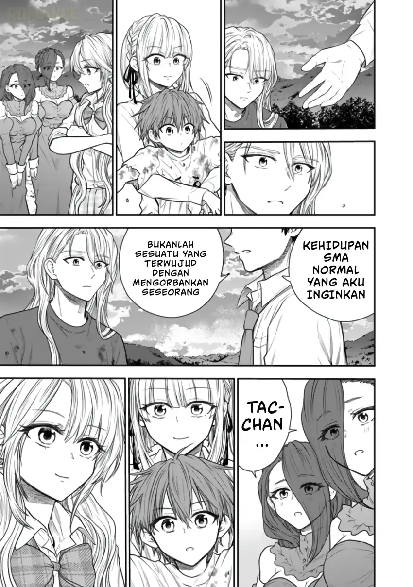 Senchi kara Kaettekita Takashi-kun. Futsuu ni Koukou Seikatsu wo Okuritai Chapter 15 - halaman 34