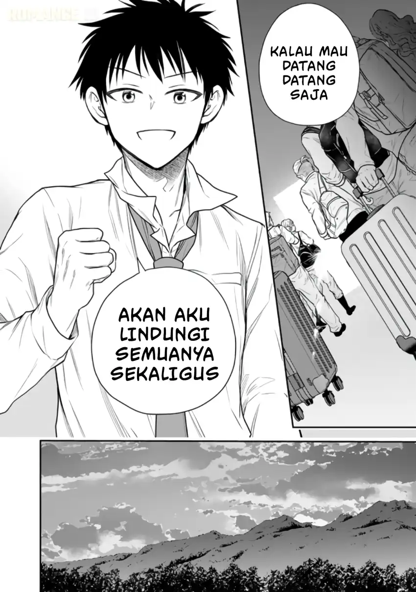 Senchi kara Kaettekita Takashi-kun. Futsuu ni Koukou Seikatsu wo Okuritai Chapter 15 - halaman 35
