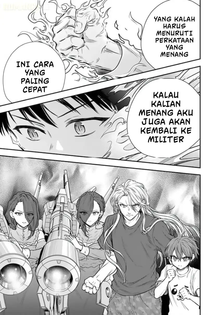 Senchi kara Kaettekita Takashi-kun. Futsuu ni Koukou Seikatsu wo Okuritai Chapter 15 - halaman 6