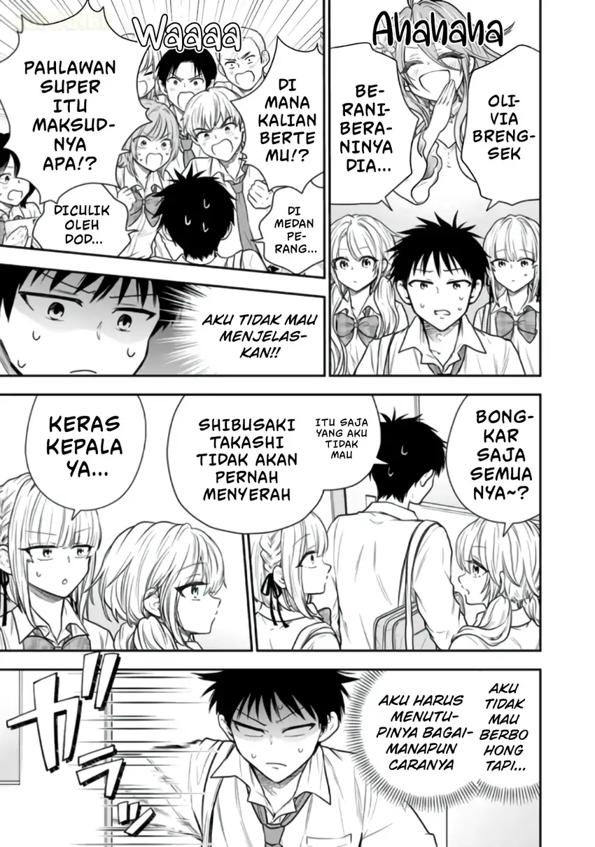 Senchi kara Kaettekita Takashi-kun. Futsuu ni Koukou Seikatsu wo Okuritai Chapter 16 - halaman 14