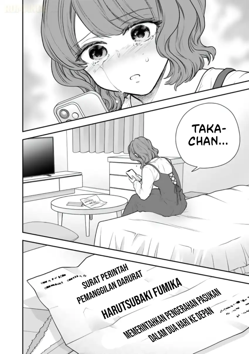 Senchi kara Kaettekita Takashi-kun. Futsuu ni Koukou Seikatsu wo Okuritai Chapter 16 - halaman 35