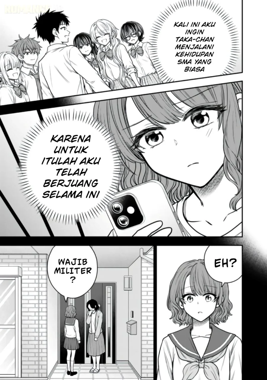 Senchi kara Kaettekita Takashi-kun. Futsuu ni Koukou Seikatsu wo Okuritai Chapter 17 - halaman 24