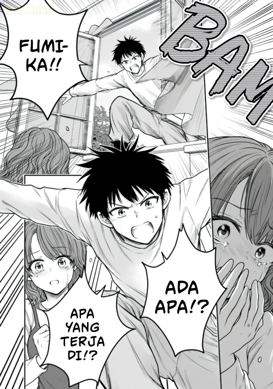 Senchi kara Kaettekita Takashi-kun. Futsuu ni Koukou Seikatsu wo Okuritai Chapter 17 - halaman 35