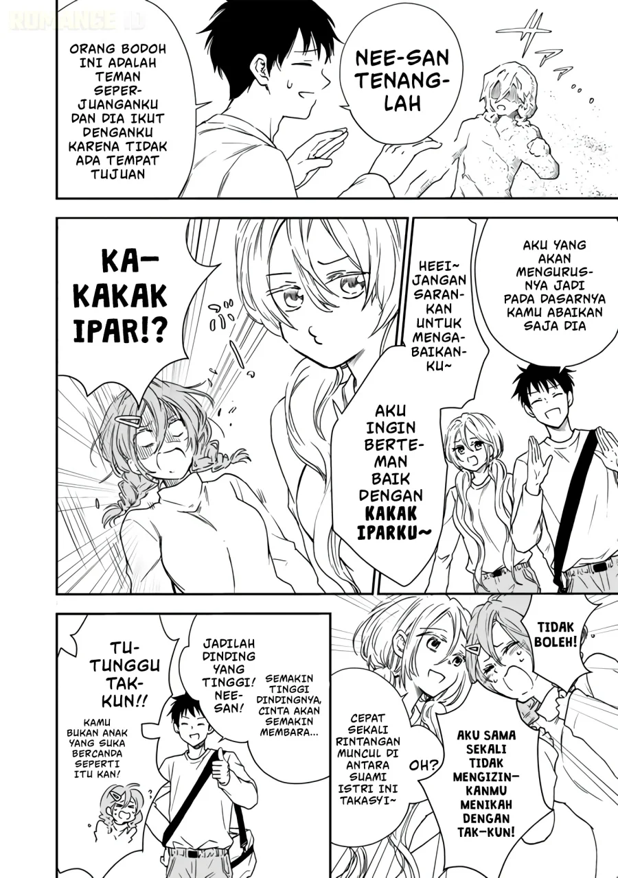 Senchi kara Kaettekita Takashi-kun. Futsuu ni Koukou Seikatsu wo Okuritai Chapter 2 - halaman 11