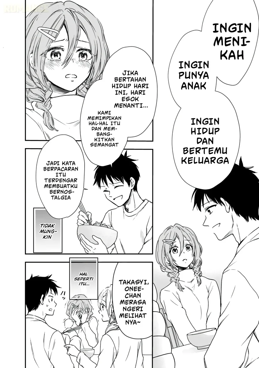 Senchi kara Kaettekita Takashi-kun. Futsuu ni Koukou Seikatsu wo Okuritai Chapter 2 - halaman 15