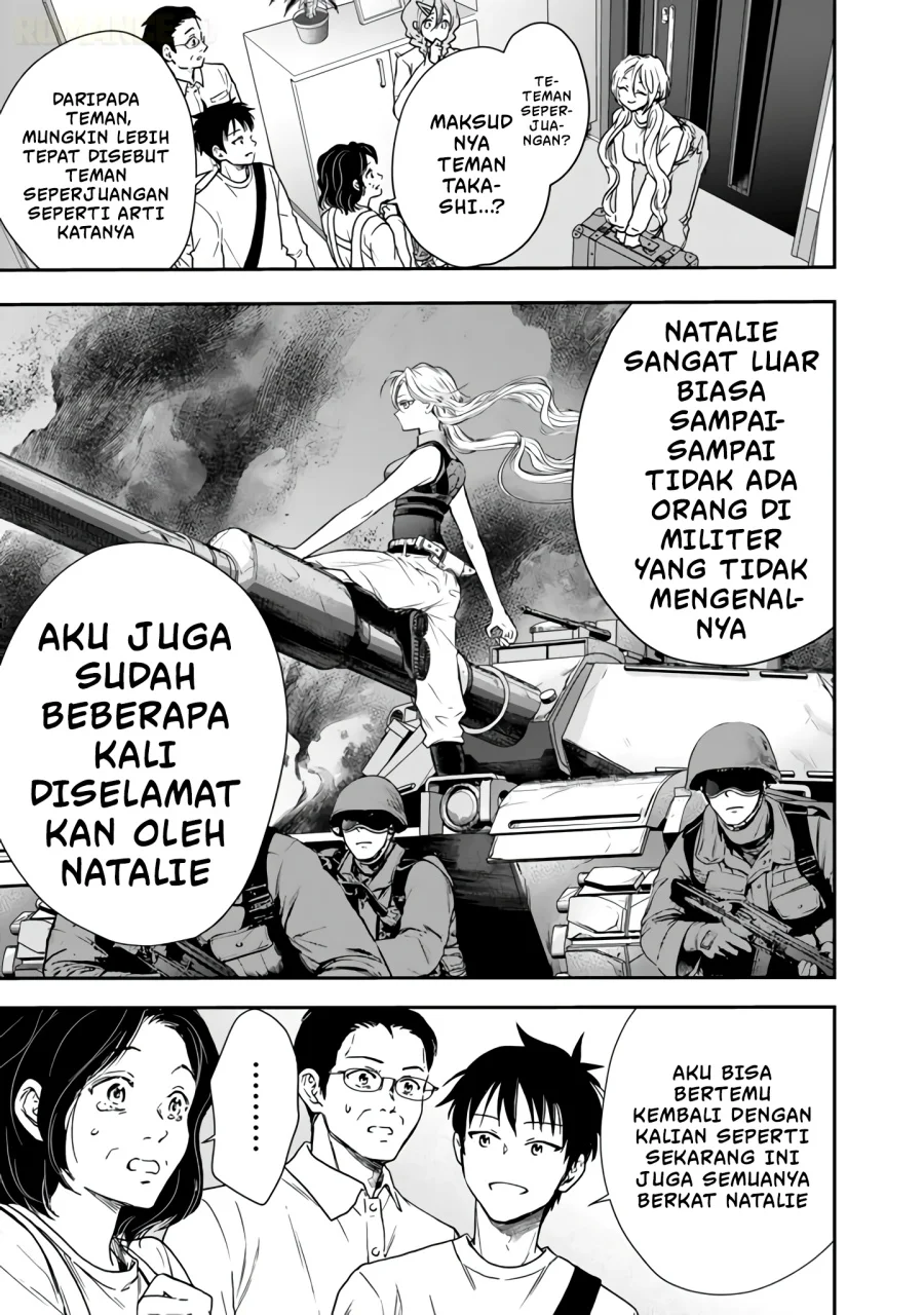 Senchi kara Kaettekita Takashi-kun. Futsuu ni Koukou Seikatsu wo Okuritai Chapter 2 - halaman 22